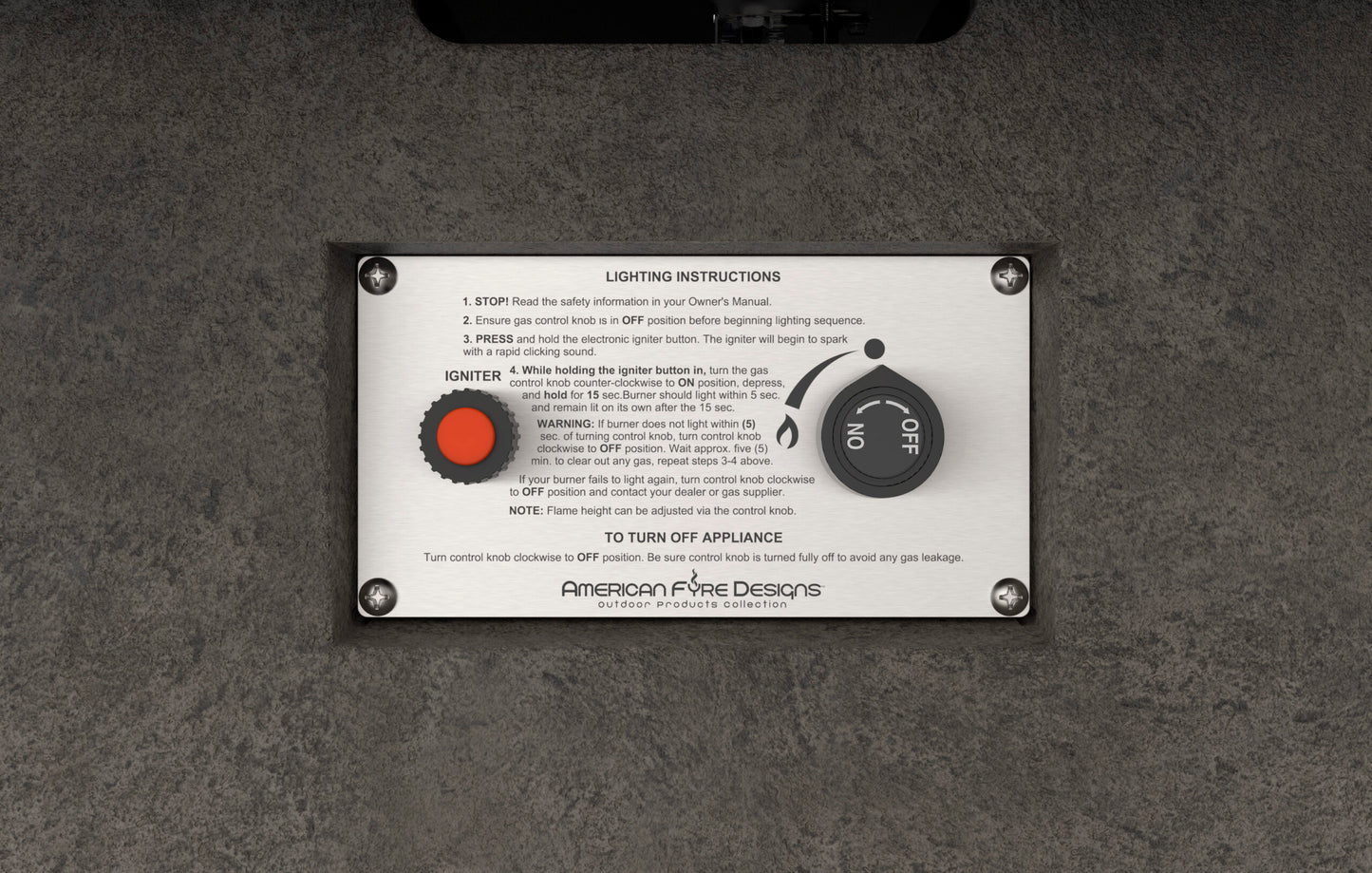 American Fyre Designs Legend Long LP Select