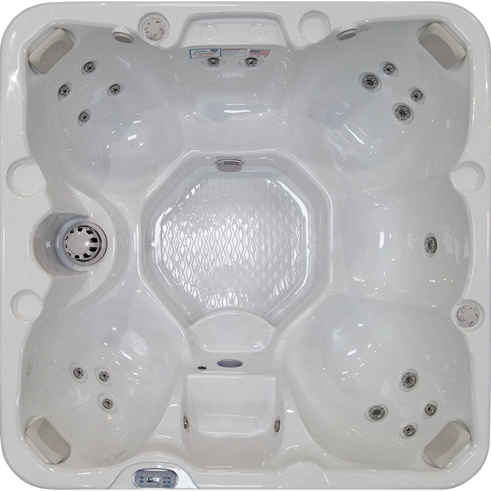 CalSpas Patio Series "Maui" 6-Person Hot Tub with Lounger