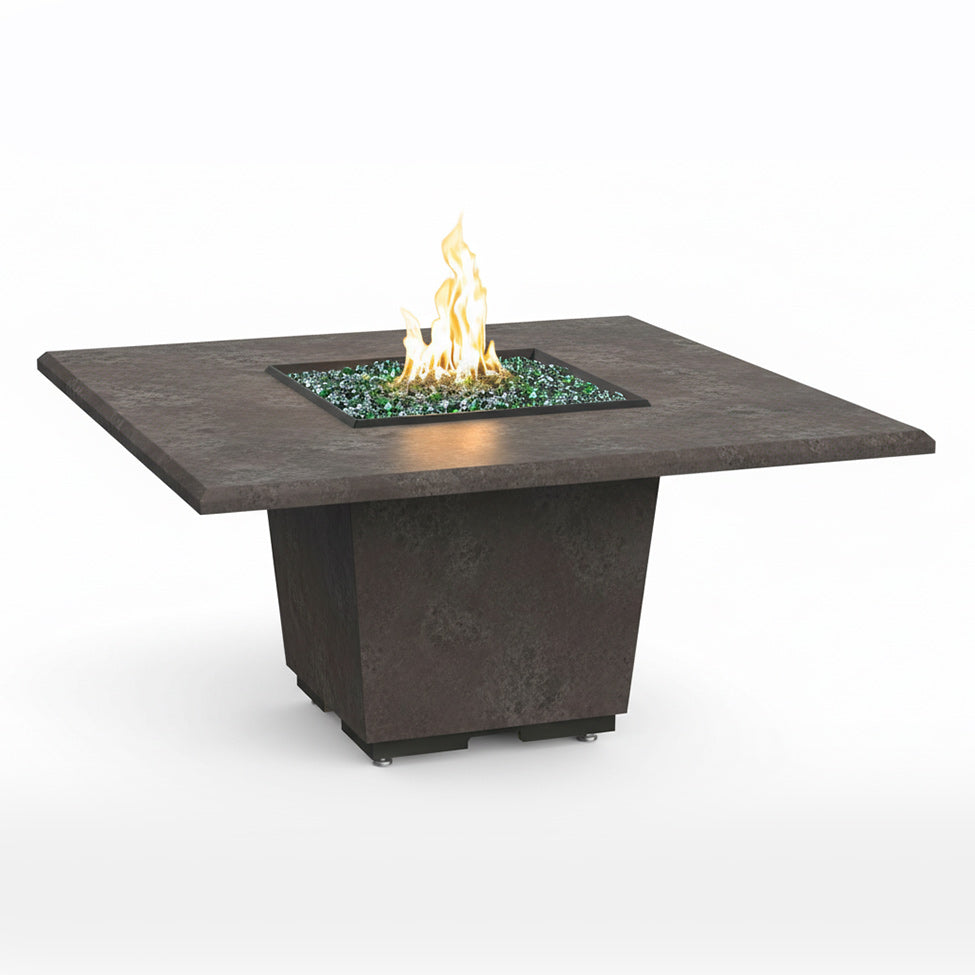 American Fyre Designs Cosmopolitan Square Dining Firetable