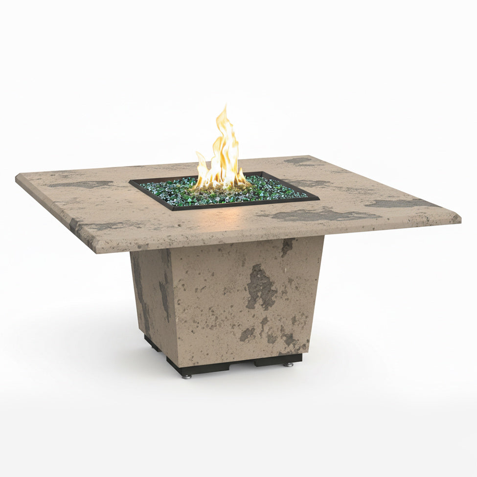American Fyre Designs Cosmopolitan Square Dining Firetable