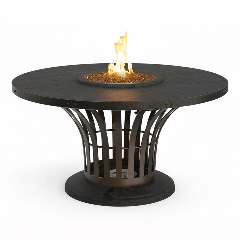 American Fyre Designs Fiesta Dining Firetable