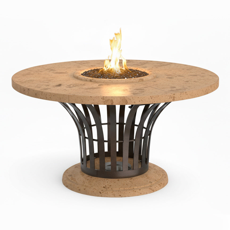American Fyre Designs Fiesta Dining Firetable