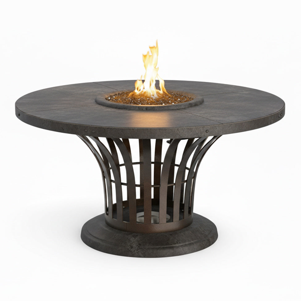 American Fyre Designs Fiesta Dining Firetable