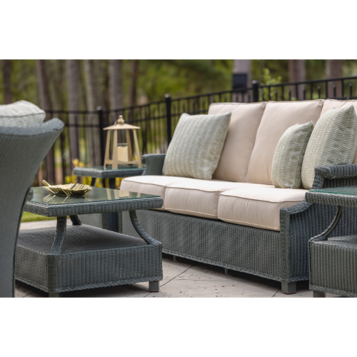 Lloyd Flanders Hamptons 37-Inch Square Cocktail Table 15944