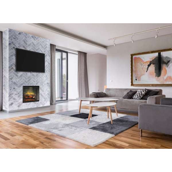 Revillusion® 24-inch Built-In Electric Firebox, Weathered Concrete - RBF24DLXWC