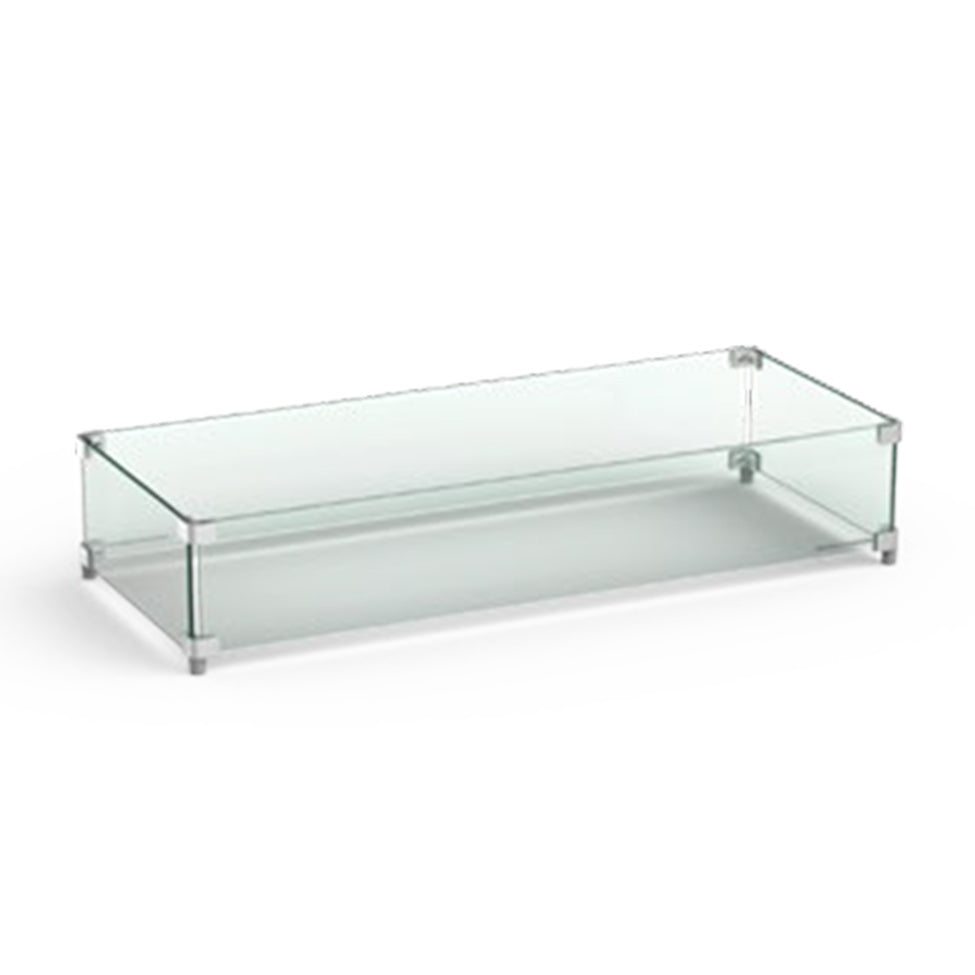 Rectangular Glass Wind Guard 8204-WG