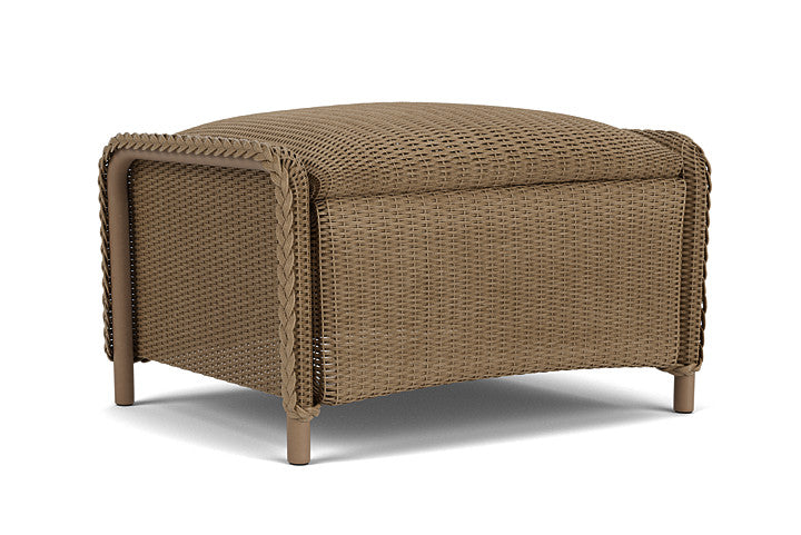 Lloyd Flanders Reflections Padded Ottoman