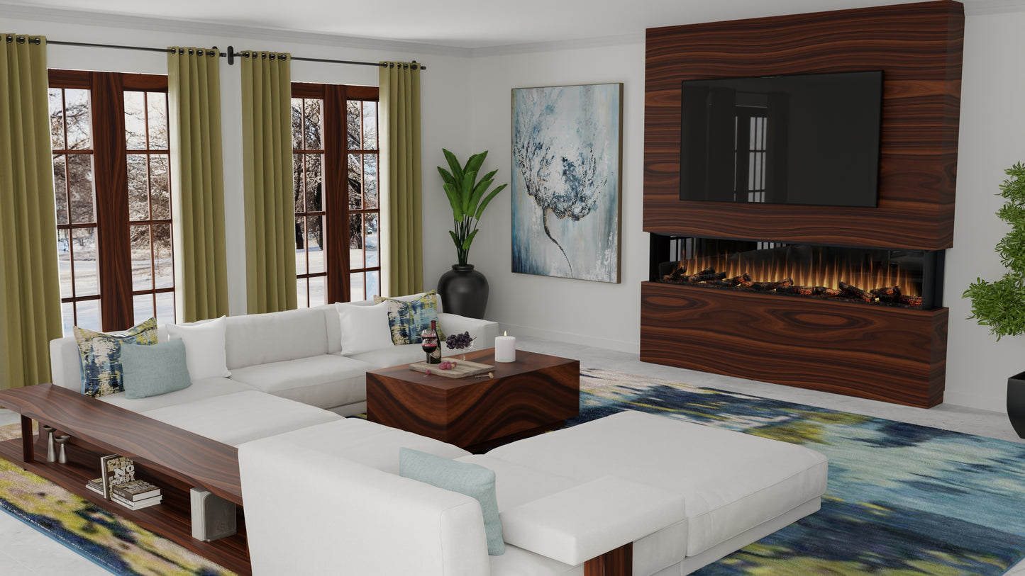 Ignite® Ultra 100-inch Linear Electric Fireplace