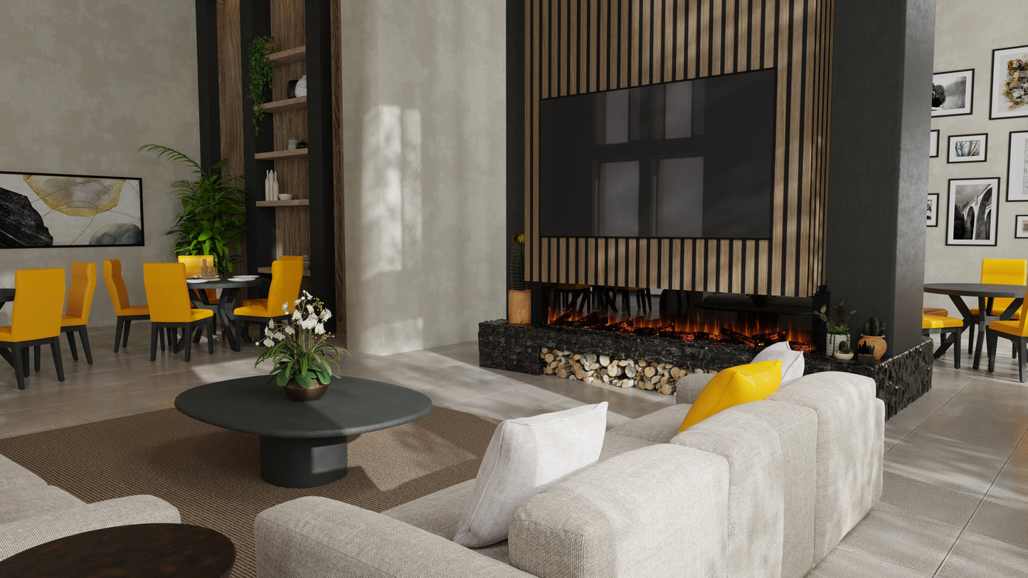 Ignite® Ultra 100-inch Linear Electric Fireplace