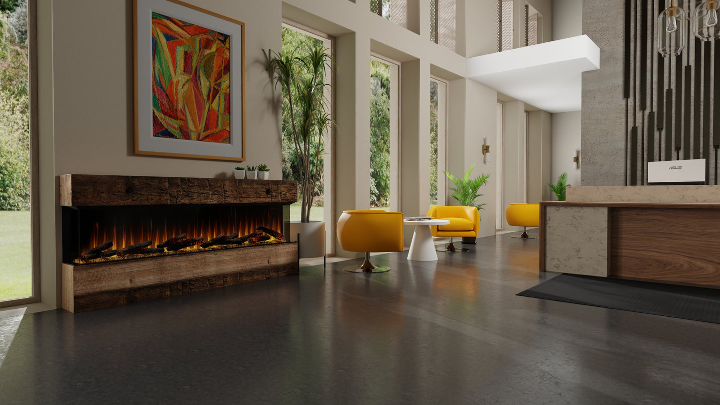 Ignite® Ultra 88-inch Linear Electric Fireplace