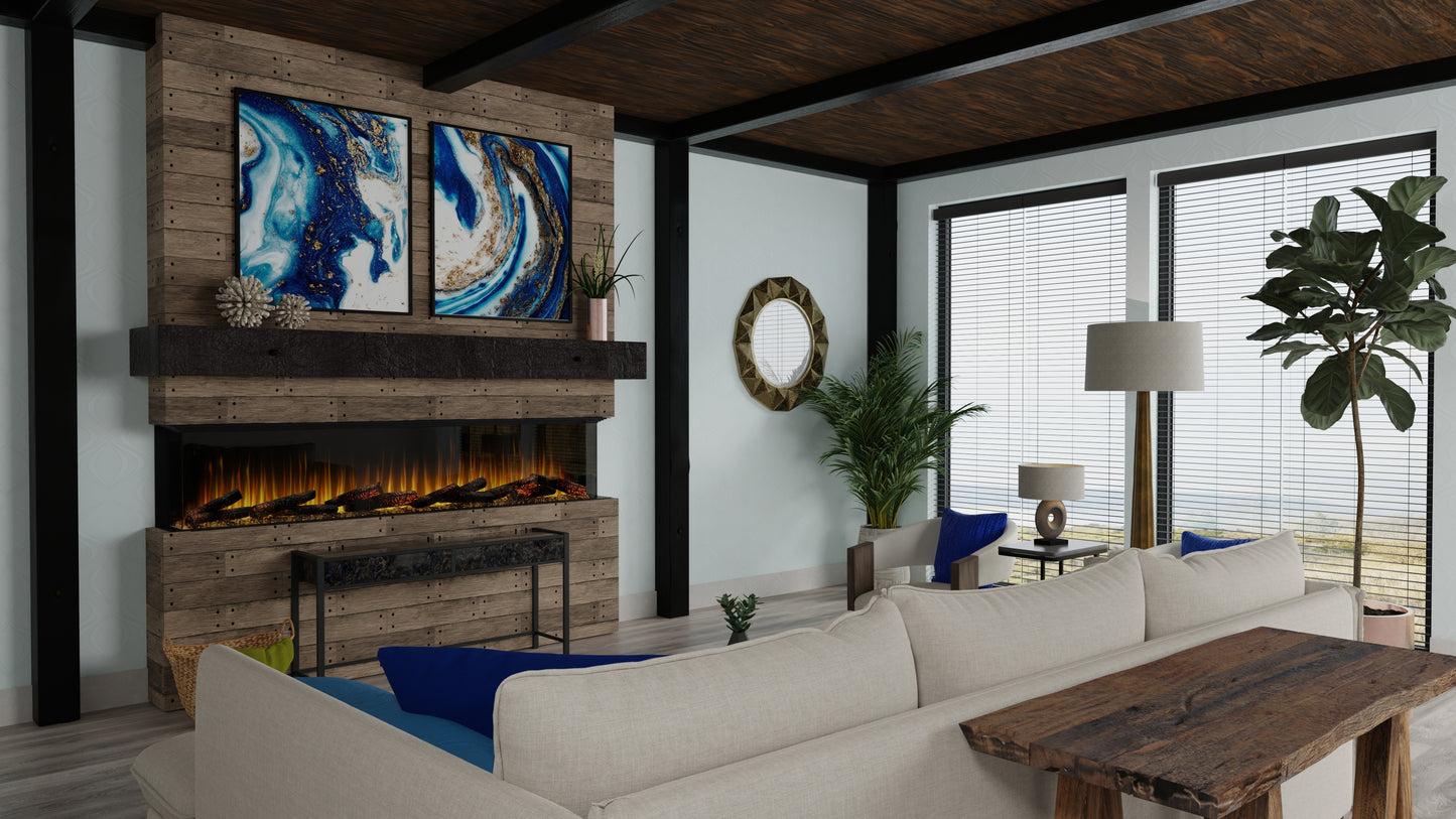 Ignite® Ultra 88-inch Linear Electric Fireplace