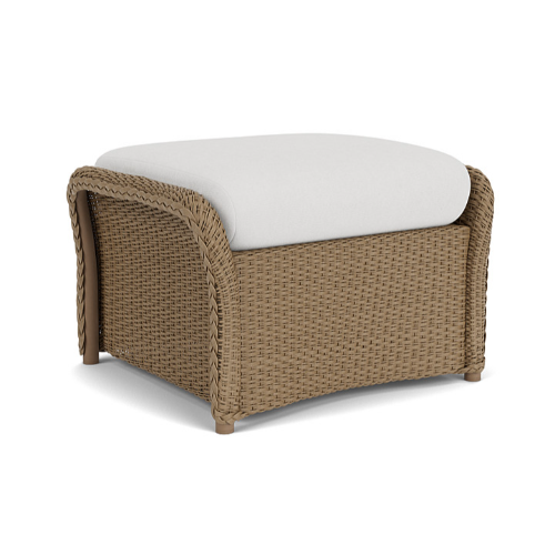 Lloyd Flanders Weekend Retreat Woven Ottoman 72027