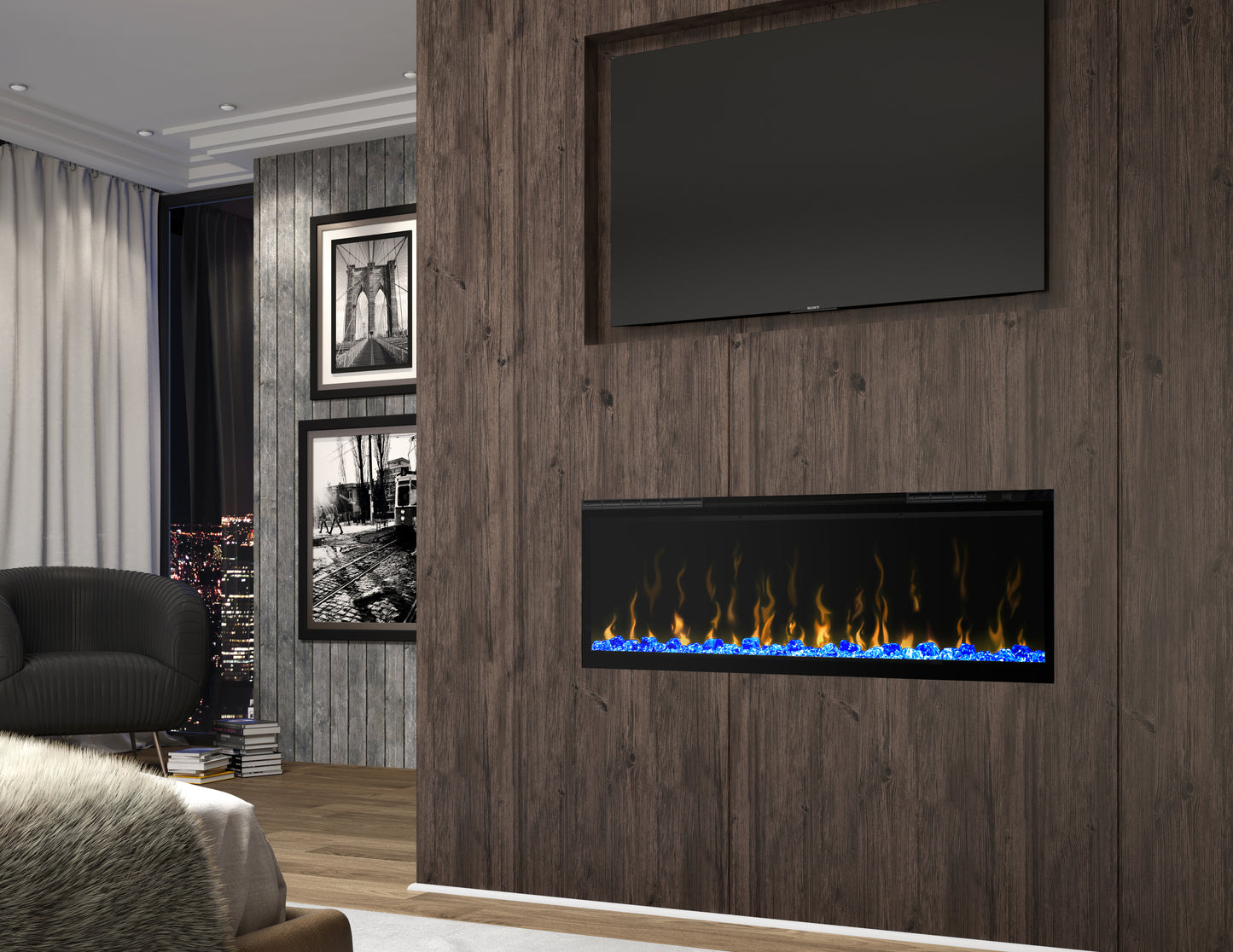IgniteXL® 50-inch Built-in Linear Electric Fireplace - XLF50