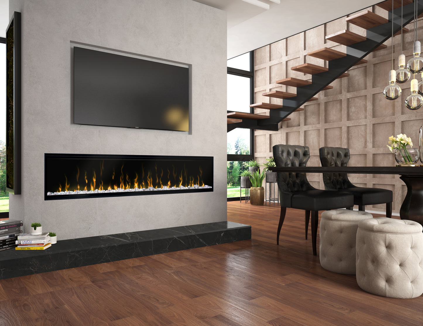 IgniteXL® 74-inch Linear Electric Fireplace - XLF74