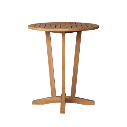 Lloyd Flanders Teak 30" Round Bar Table 286340 - Detail 1