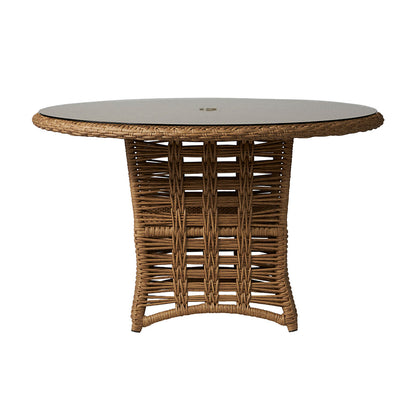 Lloyd Flanders Magnolia 48" Round Umbrella Dining Table 331048 - Main Product Image
