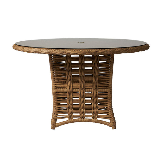 Lloyd Flanders Magnolia 48" Round Umbrella Dining Table 331048 - Main Product Image