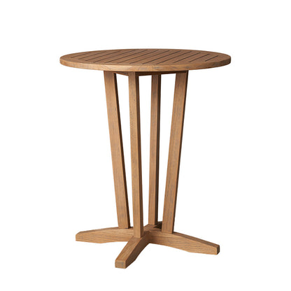 Lloyd Flanders Teak 30" Round Balcony Table 286330 - Main Product Image