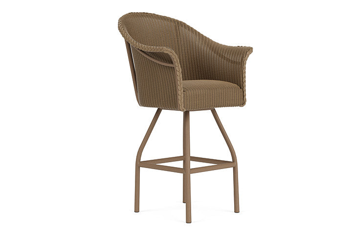 Lloyd Flanders All Seasons Swivel Bar Stool with Padded Seat 124309 - Main Product Image