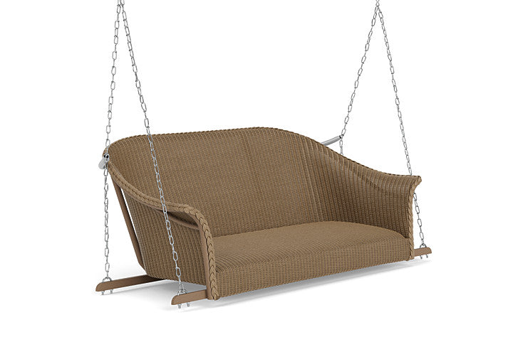 Lloyd Flanders All Seasons Settee Swing with Padded Seat 124319 - Main Product Image