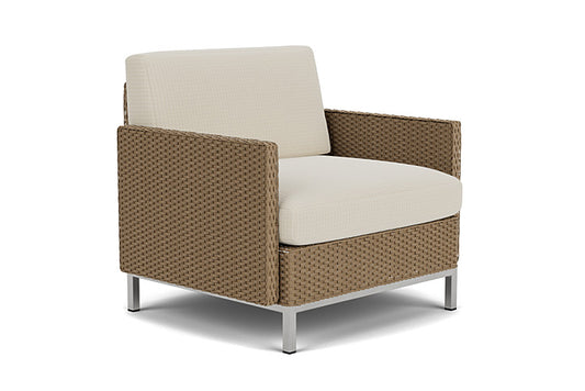Lloyd Flanders Elements Lounge Chair with Loom Arms and Back 203002 - Main Product Image