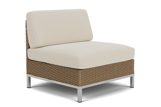 Lloyd Flanders Elements Armless Lounge Chair with Loom Back* 203053 - Main Product Image