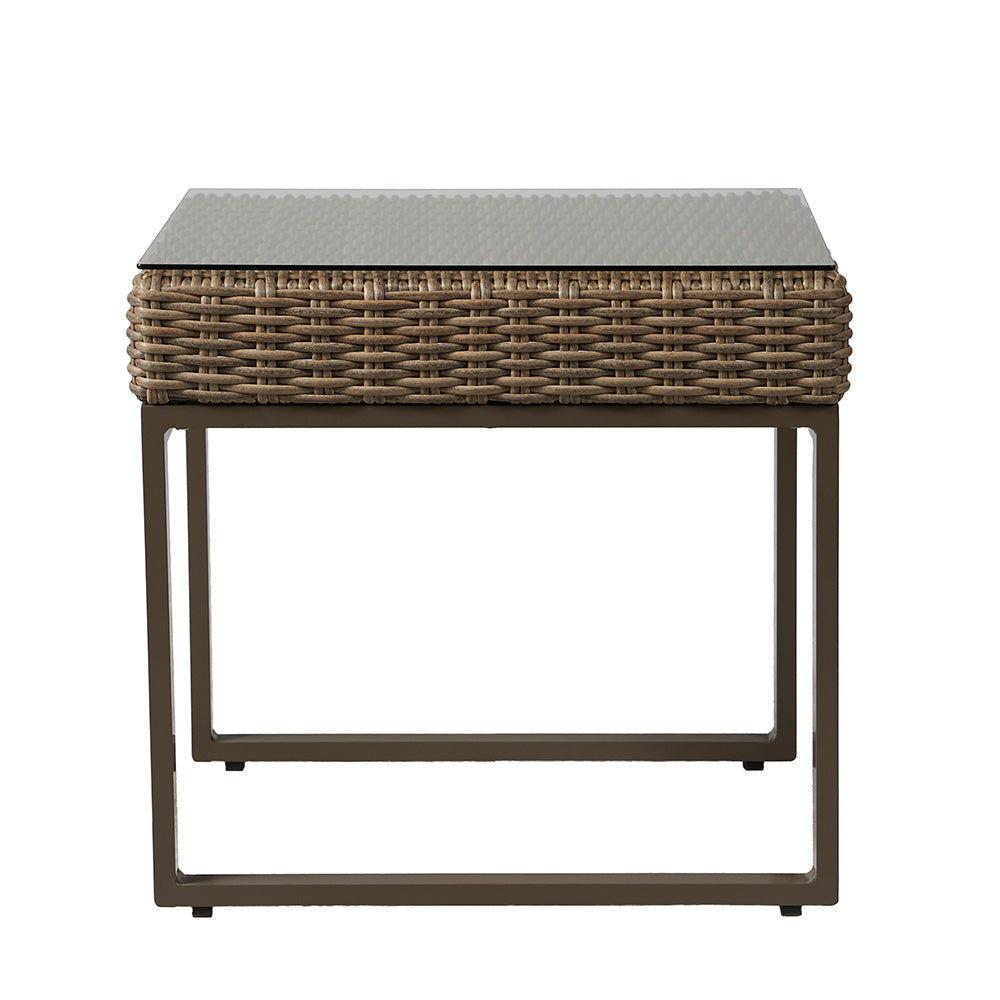 Lloyd Flanders Milan 25" Square End Table 475043 - Detail 1