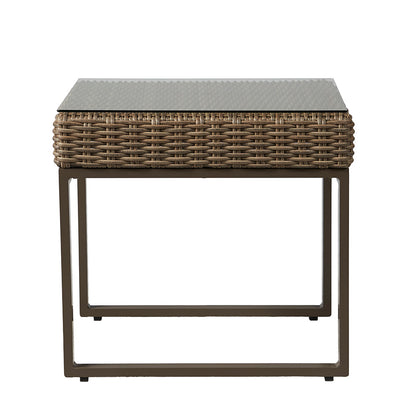 Lloyd Flanders Milan 25" Square End Table 475043 - Detail 1