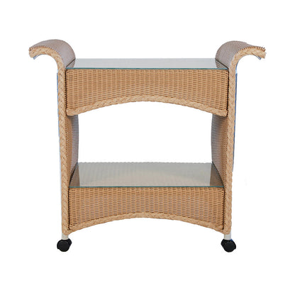 Lloyd Flanders Universal Loom Castered Bar Cart 1045 - Detail 1