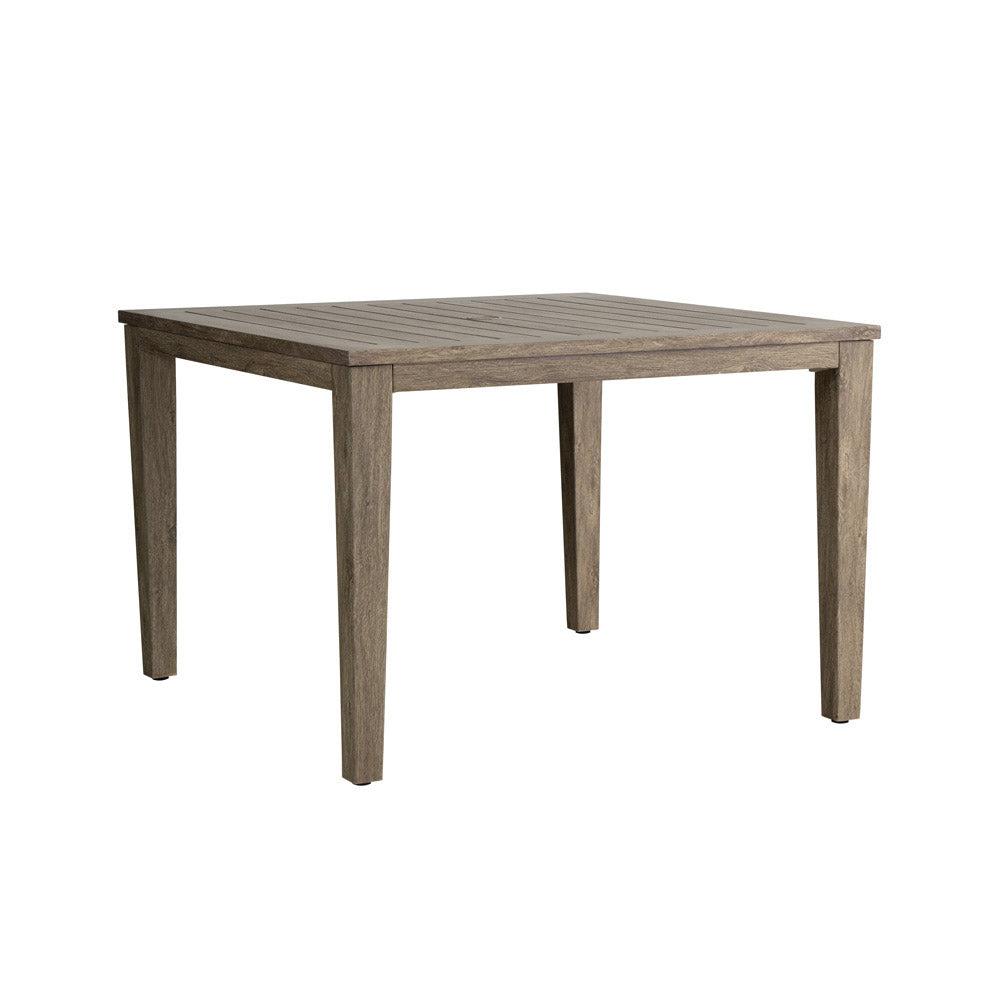 Lloyd Flanders Frontier 44" Square Umbrella Dining Table 125344 - Detail 1