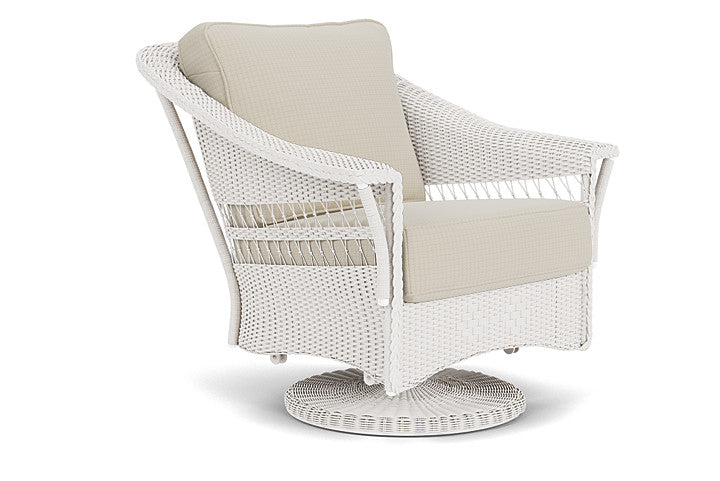 Lloyd Flanders Nantucket Swivel Glider Lounge Chair 51091 - Main Product Image