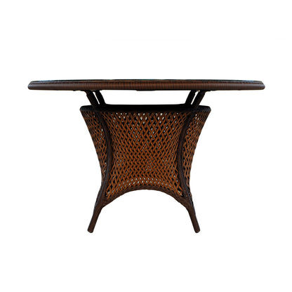 Lloyd Flanders Grand Traverse 48" Round Umbrella Dining Table 71048 - Detail 1