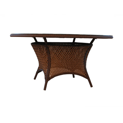 Lloyd Flanders Grand Traverse 60" Round Umbrella Dining Table 71060 - Main Product Image