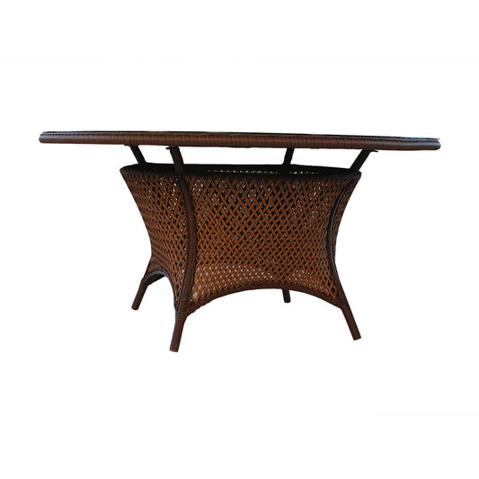 Lloyd Flanders Grand Traverse 60" Round Umbrella Dining Table 71060 - Main Product Image