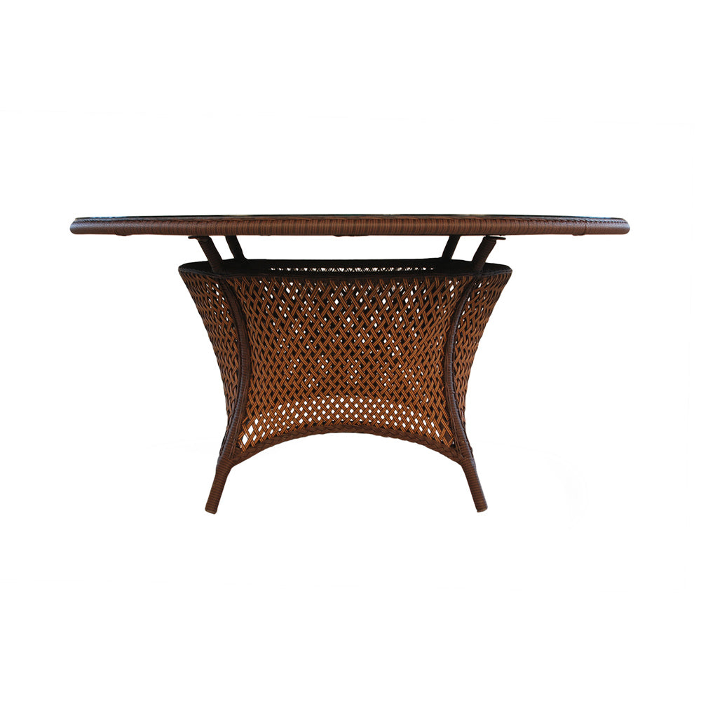Lloyd Flanders Grand Traverse 60" Round Umbrella Dining Table 71060 - Detail 1