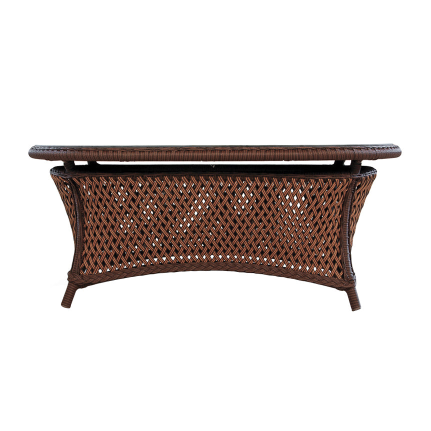 Lloyd Flanders Grand Traverse 43" Oval Cocktail Table 71952 - Detail 1
