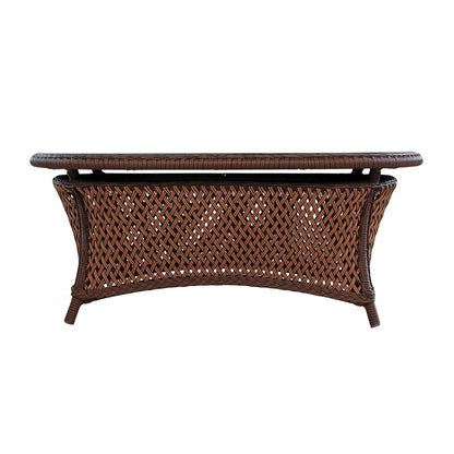 Lloyd Flanders Grand Traverse 43" Oval Cocktail Table 71952 - Detail 1