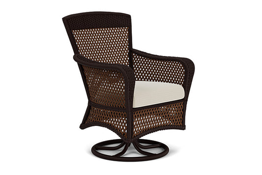 Lloyd Flanders Grand Traverse Swivel Dining Armchair 71381 - Main Product Image