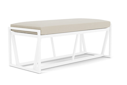 Lloyd Flanders Summit Loveseat Ottoman 74027 - Main Product Image