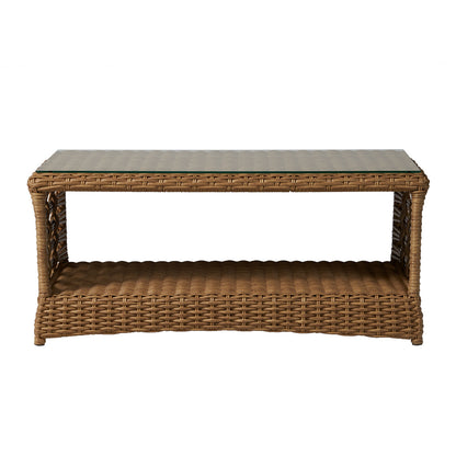 Lloyd Flanders Magnolia 43" Rectangular Cocktail Table 331044 - Detail 4