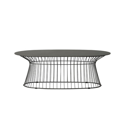 Lloyd Flanders Escape 47.5" Oval Cocktail Table 309044 - Detail 2