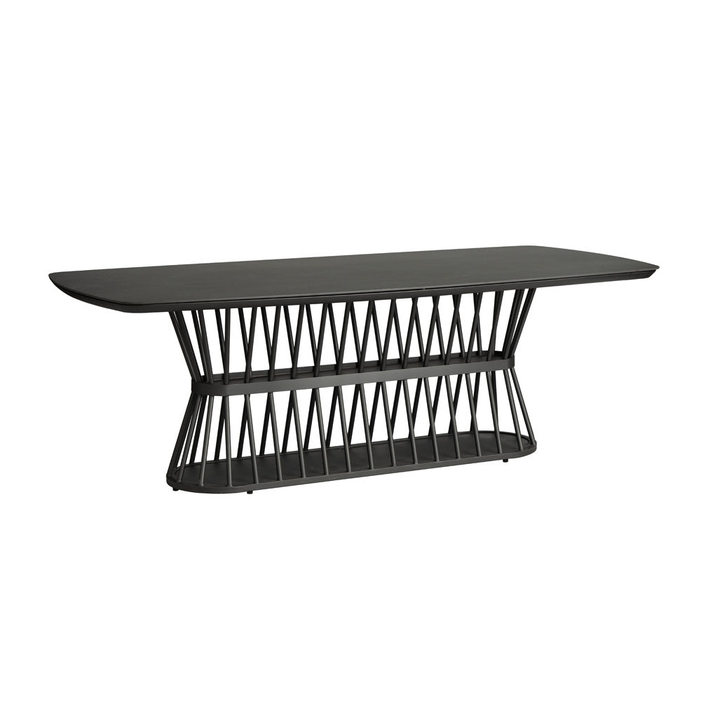 Lloyd Flanders Escape 86.5" Boat Shaped Dining Table 309086 - Main Product Image