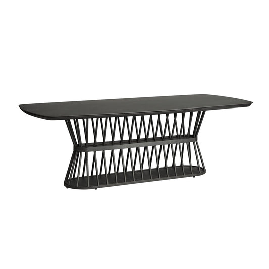 Lloyd Flanders Escape 86.5" Boat Shaped Dining Table 309086 - Main Product Image