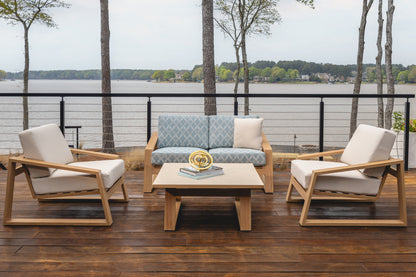 Lloyd Flanders Pursuit 36" Square Cocktail Table 452045 - Main Product Image