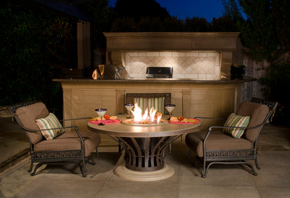 American Fyre Designs Fiesta Dining Firetable
