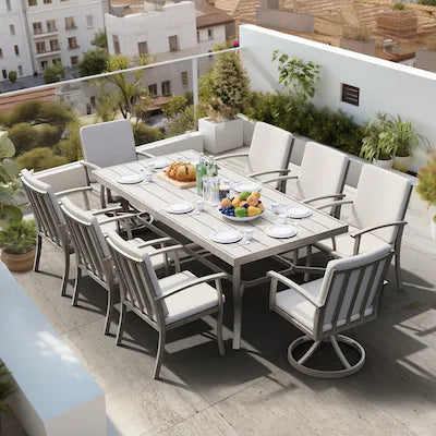 Elite Retreats HQ 9-Piece Outdoor Dining Set