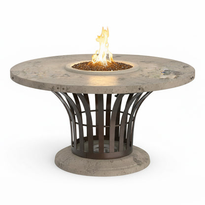 American Fyre Designs Fiesta Dining Firetable