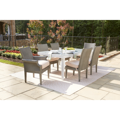 Lloyd Flanders Hamptons 73-Inch Rectangular Dining Table 15972