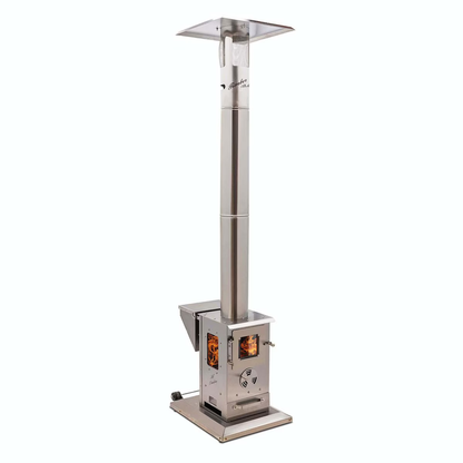Timber Stoves Lil' Timber 72,000 BTU Wood Pellet Patio Heater - Portable Outdoor Heat - WPPHLTSS1.0