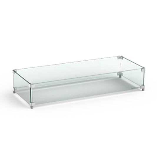 Rectangular Glass Wind Guard 8204-WG